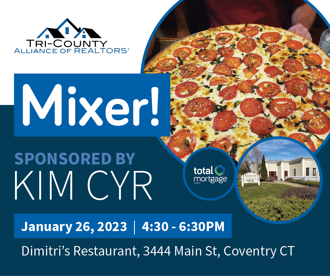 Mixer 1/26/26 sponsored by Kim Cyr with Total Mortgage