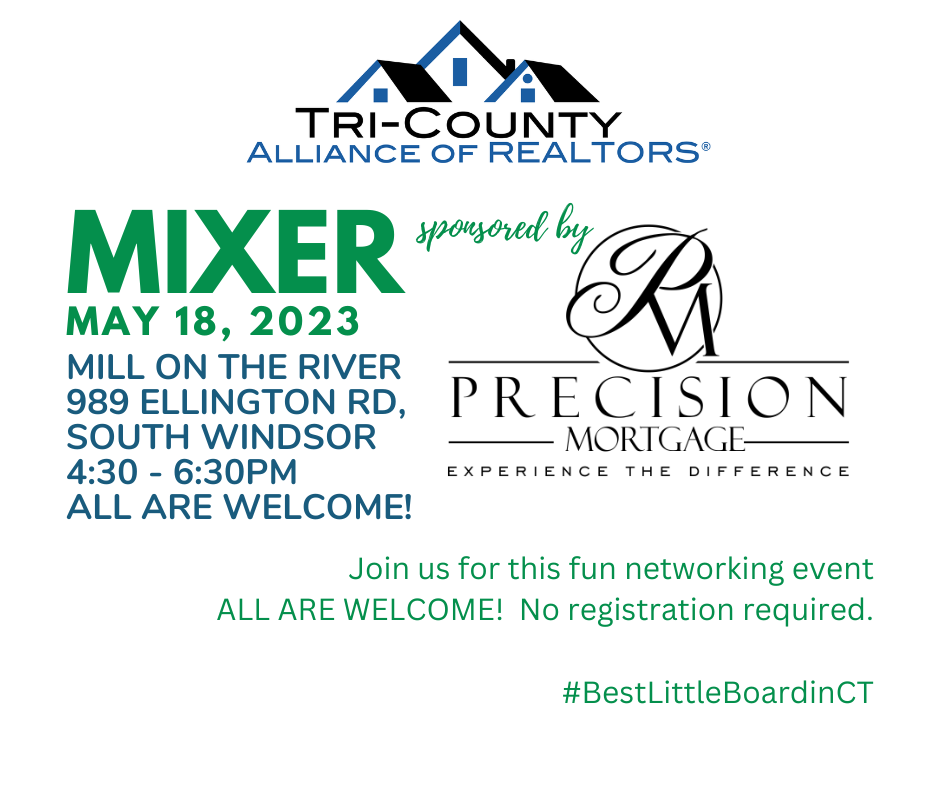 Mixer May 18th sponsored by Precision Mortgage