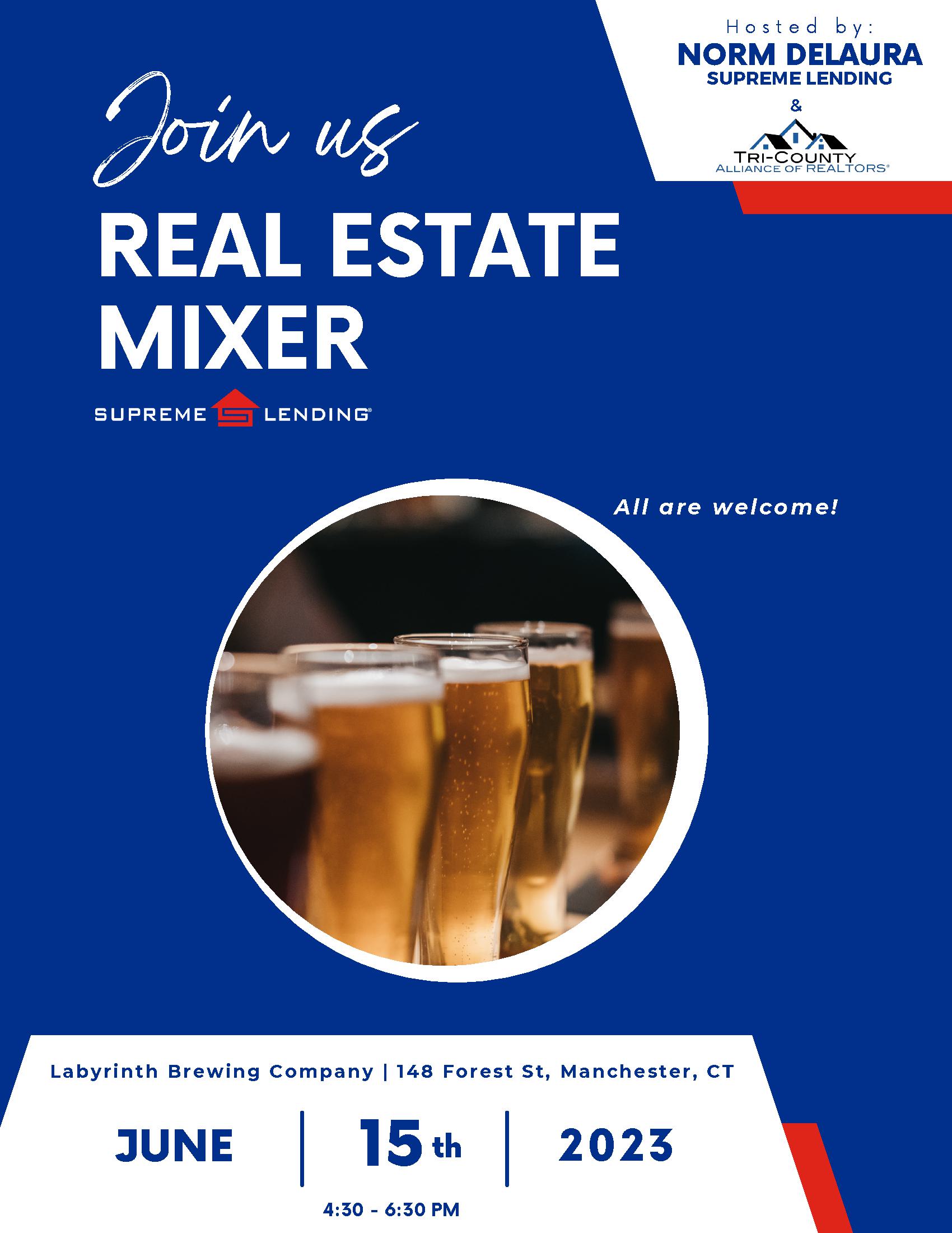Mixer hosted by Supreme Lending, Labyrinth Brewing 6/15